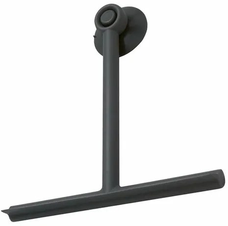 GEDY 264114 Gummy ściągaczka do kabiny prysznicowej, czarny mat