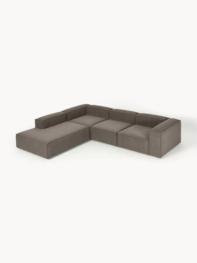 Narożna sofa modułowa Bouclé XL Lennon