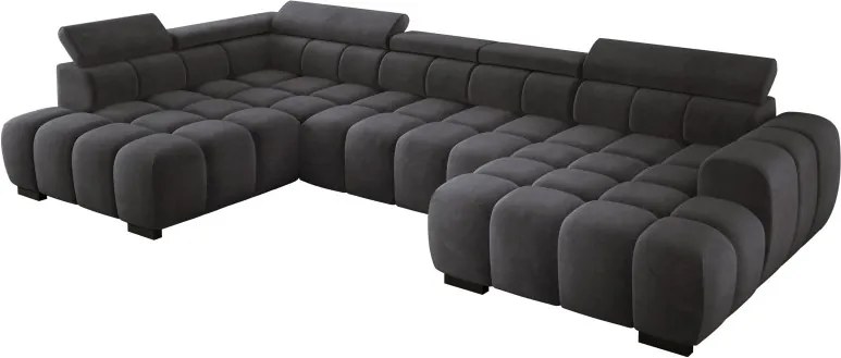 Narożnik BULL XL Prawostronny z elektryczną funkcją regulacji tkanina Salvador 01 WERSAL