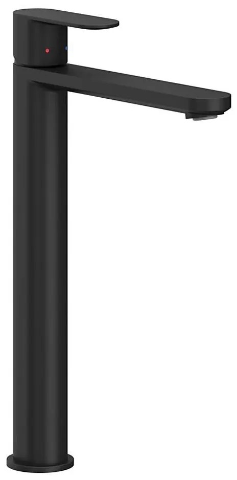 Ravak X070459 - Bateria umywalkowa CHROME 30,3 cm czarna