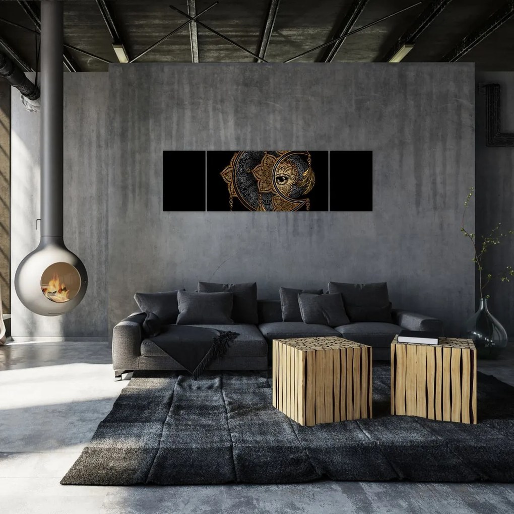 Obraz - Magiczne oko (170x50 cm)