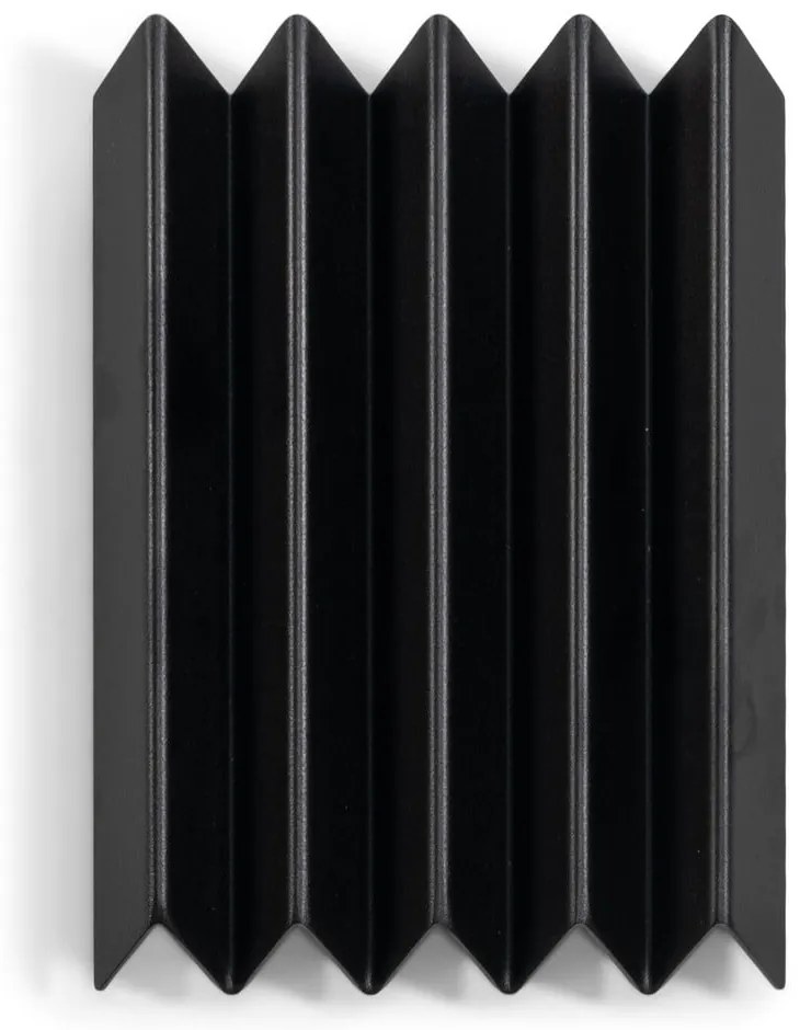 Czarny metalowy wieszak ścienny Sensu – Spinder Design