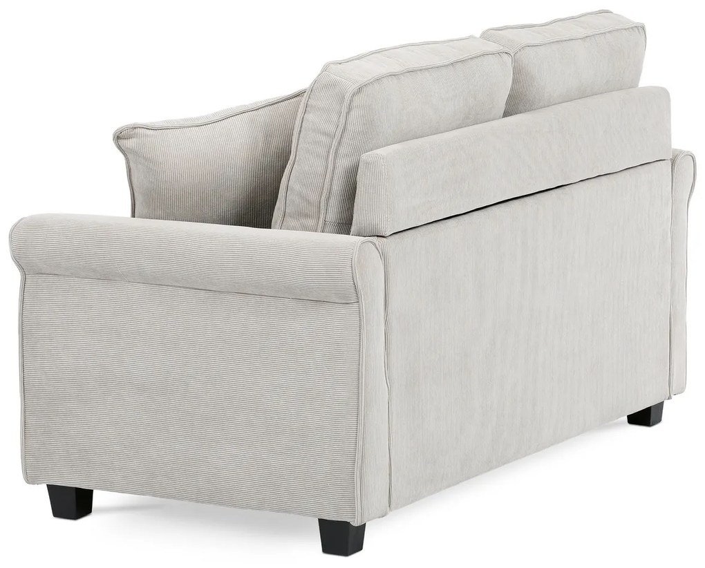 Dwuosobowa sofa ASB-4170 BGE2, manżestrowa, beżowa