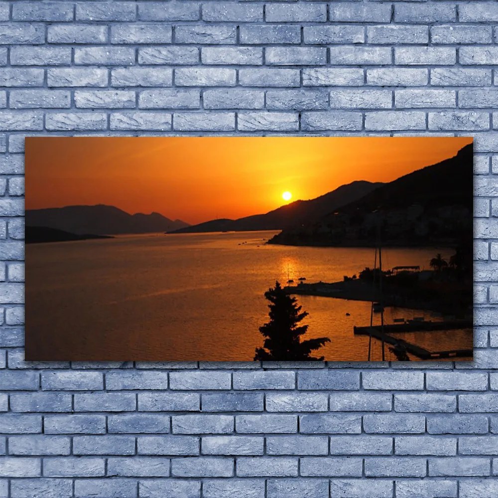 Fotoobraz na płótnie Szczyty Gór nad Zatoką