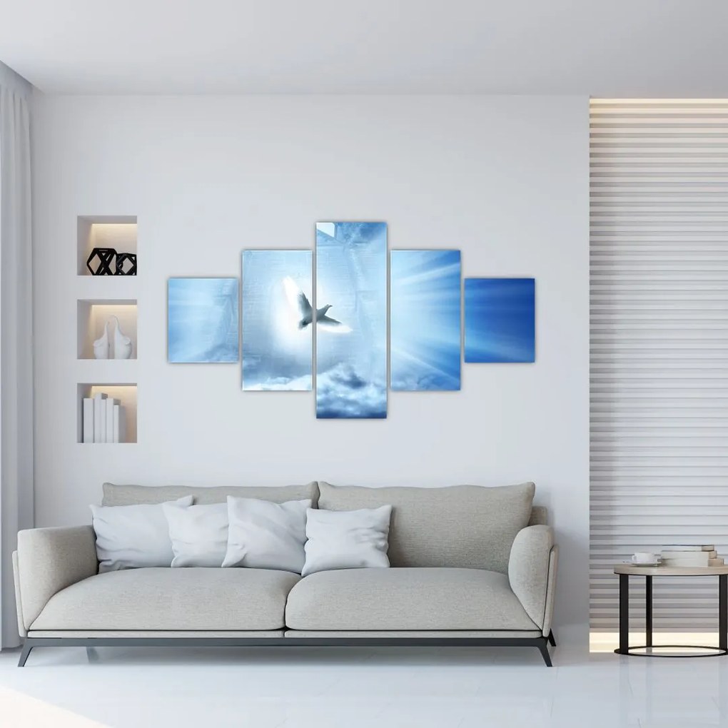 Obraz - Boska gołębica (125x70 cm)
