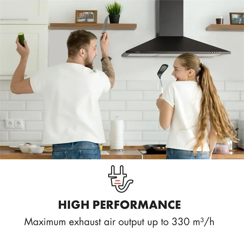 Klarstein Zugspitze 90 Okap kuchenny 90 cm