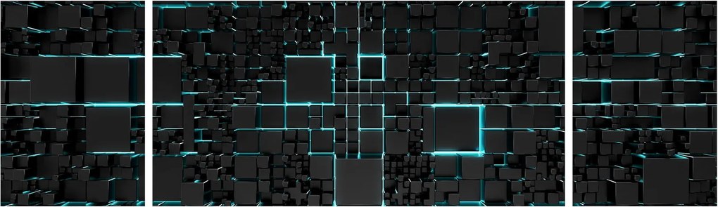 Obraz - Interfejs technologiczny (170x50 cm)
