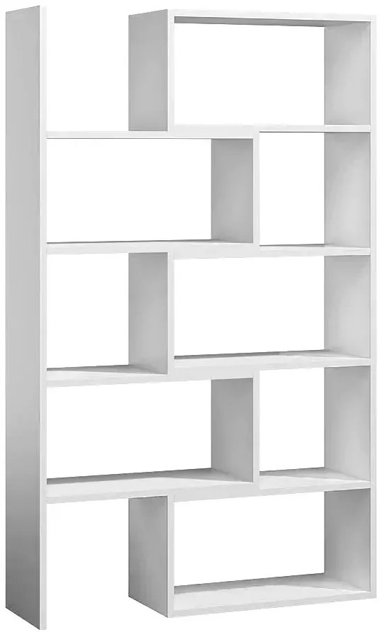 Biały stojący regał na ubrania - Inglis 3X