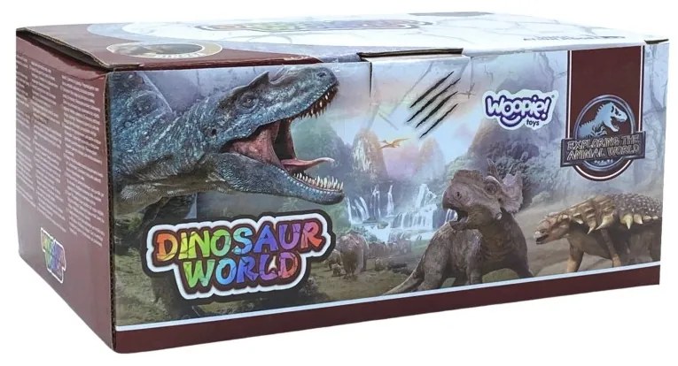 Woopie zestaw figurki dinozaury xl + mata