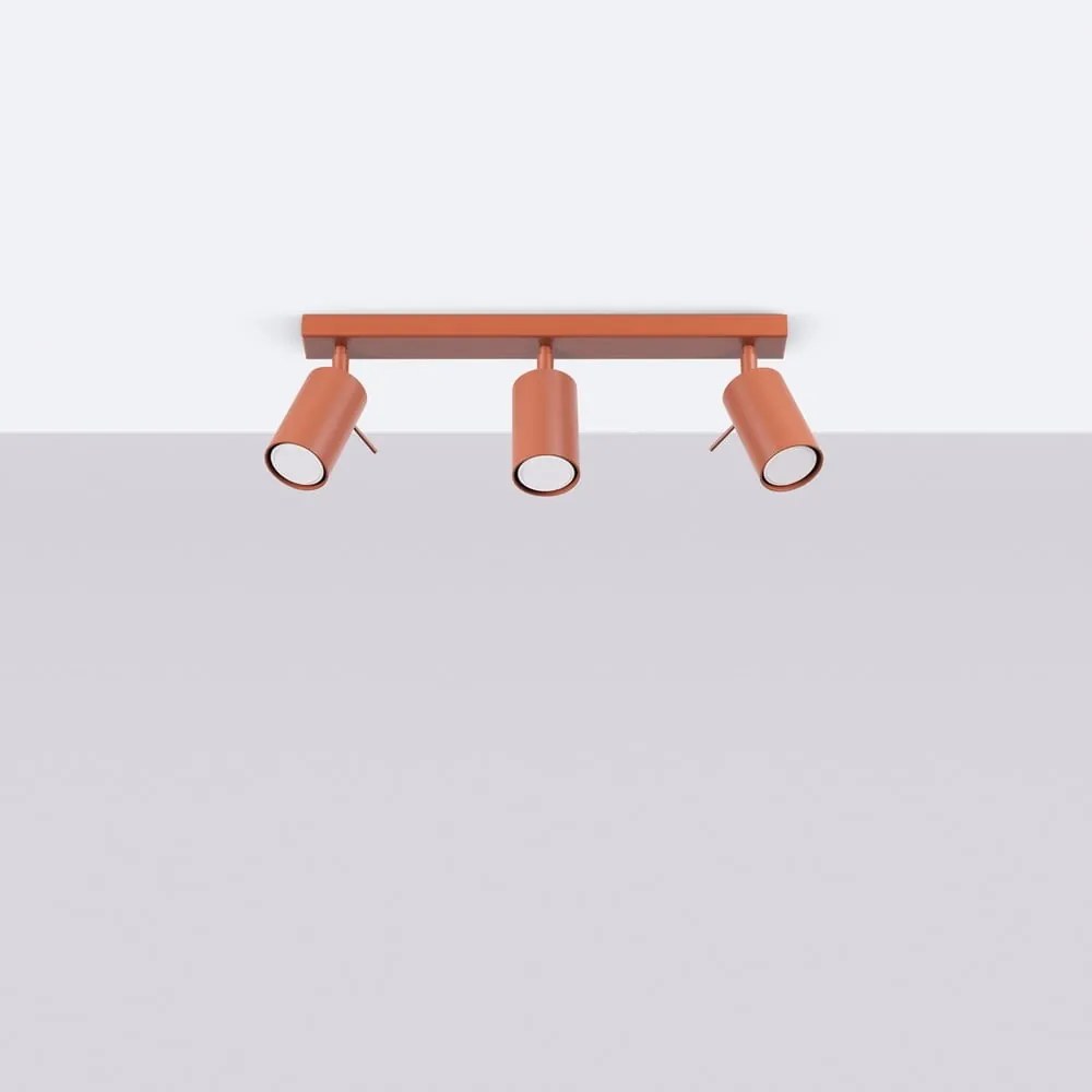 Ceglasta lampa punktowa 6x45 cm Etna – Sollux