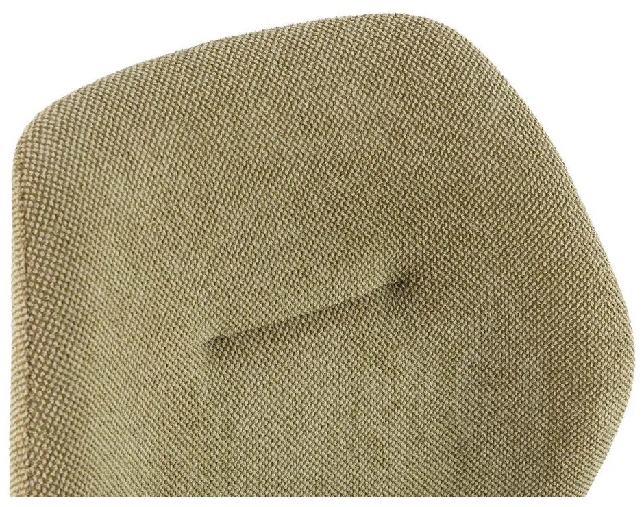 Zielone tapicerowane krzesła zestaw 4 szt. Ansu – Marckeric