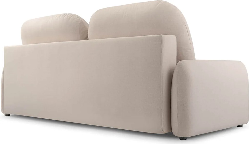 Sofa z Funkcją Spania SORENO Beżowa Nowoczesna