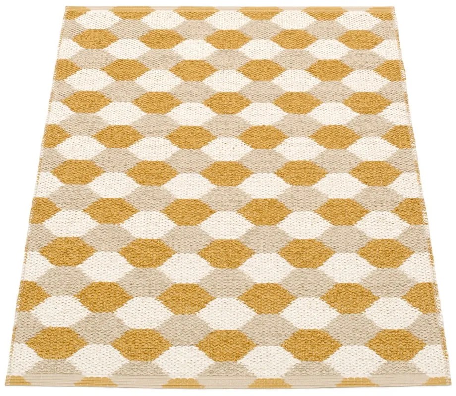 Dywan odpowiedni na zewnątrz w kolorze ochry 70x100 cm Dana Ochre – Pappelina