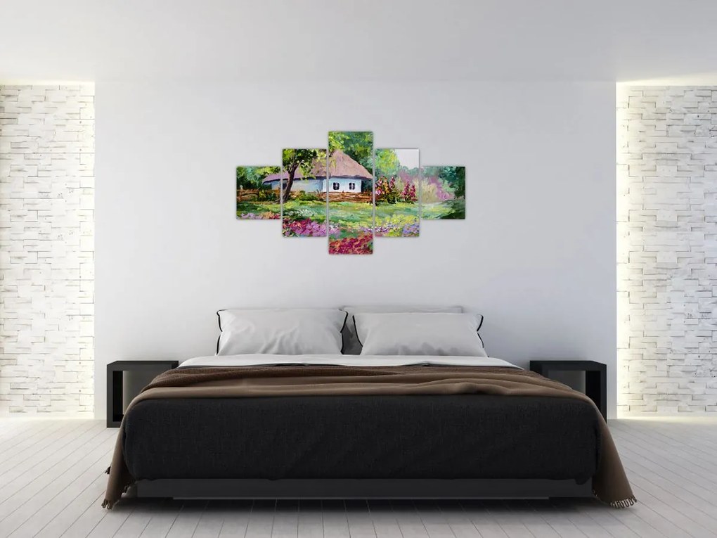 Obraz - Domek (125x70 cm)