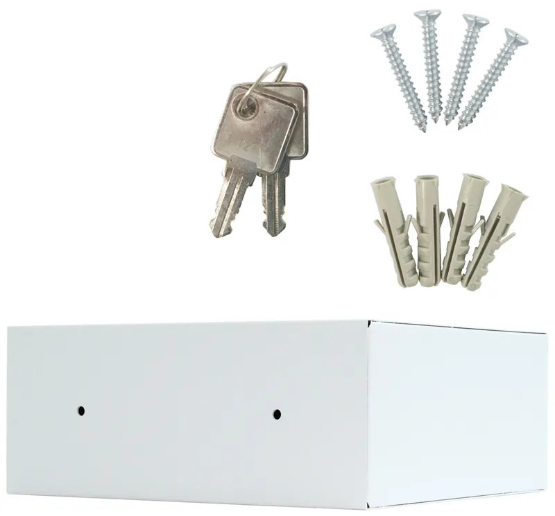 Sejf meblowy HOME CASE 1, 100 x 250 x 230 mm, mechaniczny - na klucz