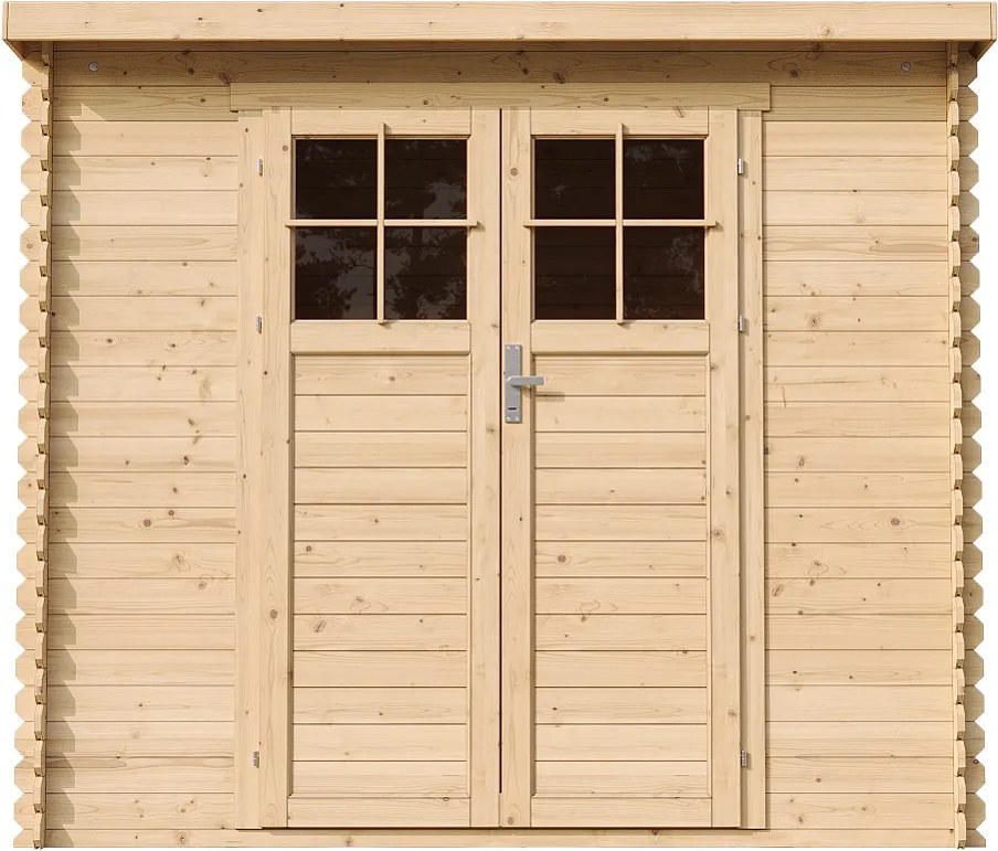Domek ogrodowy - 239 cm x 142 cm - M310F