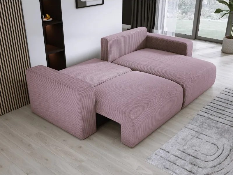 Narożnik wolnostojący CARL Prawy w tkaninie POSO 027