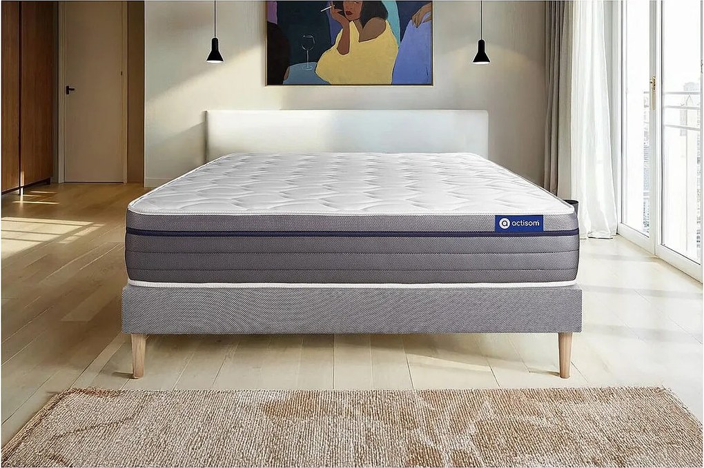 Materac Actimemo zen 90x200cm + zestaw podstawa lózka