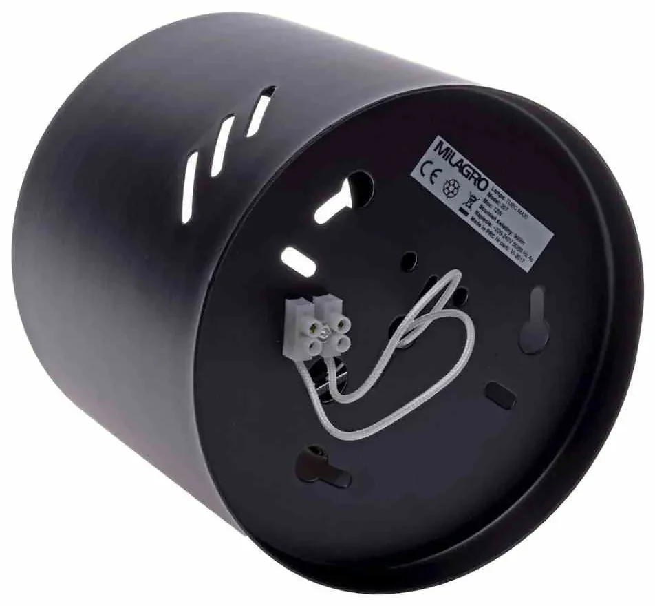 LAMPA SUFITOWA TUBO BLACK 1xAR111 (BEZ ŻARÓWKI)