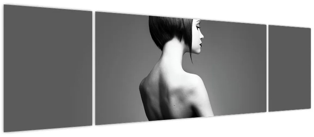 Obraz eleganckiej kobiety (170x50 cm)