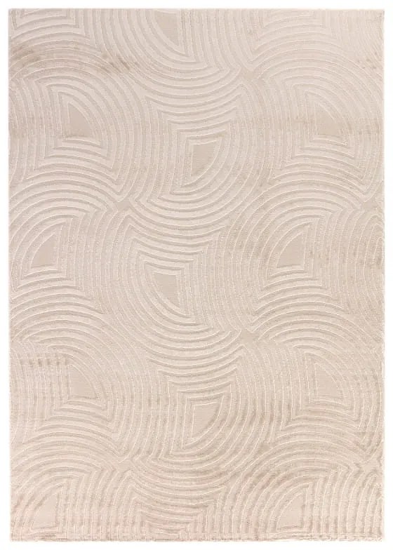 Dywan 3D nowoczesny Sahara Geometria beżowy 120 cm x 170 cm