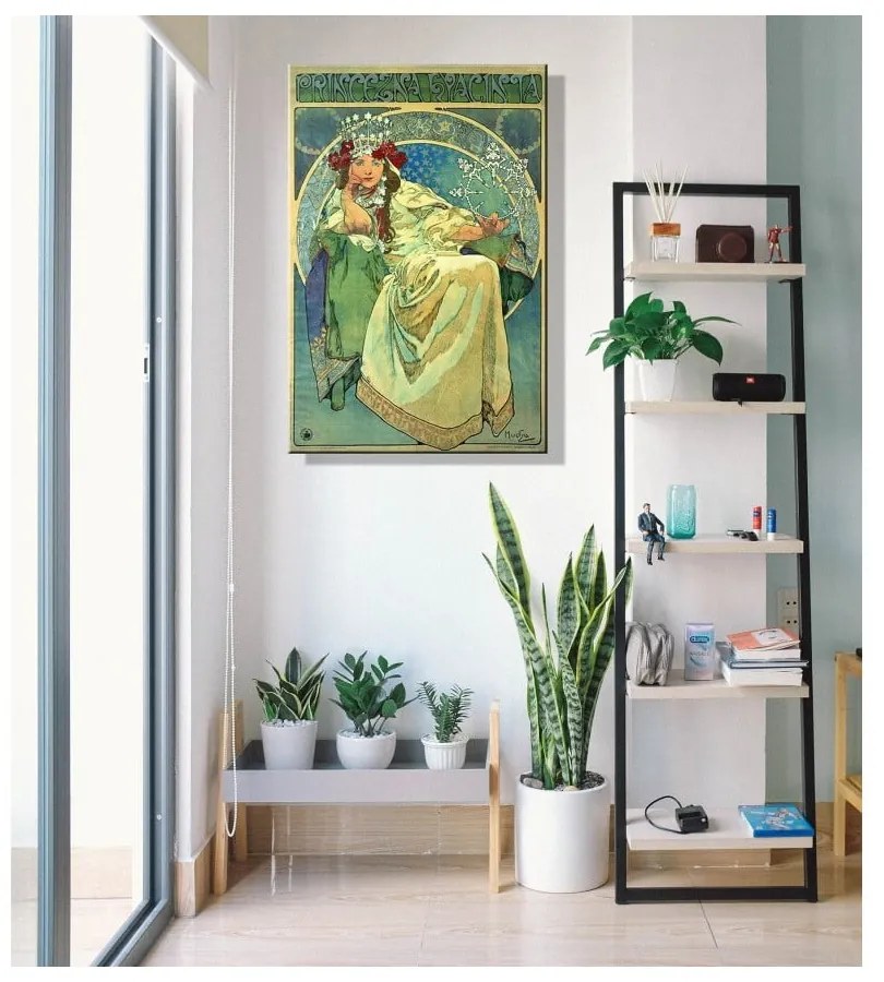 Reprodukcja obrazu Alfonsa Muchy Princess Hyazin – Fedkolor, 40x60 cm