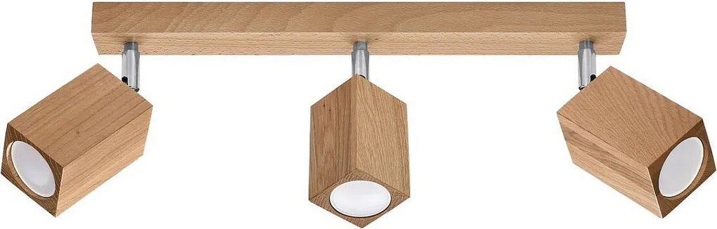 Listwa oświetleniowa KEKE 3 dąb