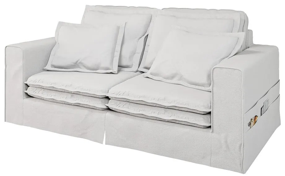 Biała sofa 196 cm Nora – Ropez