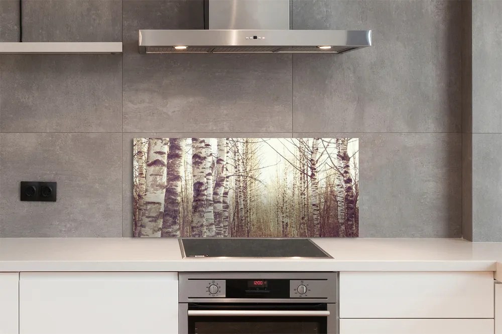 Szklany Panel Korony Drzew