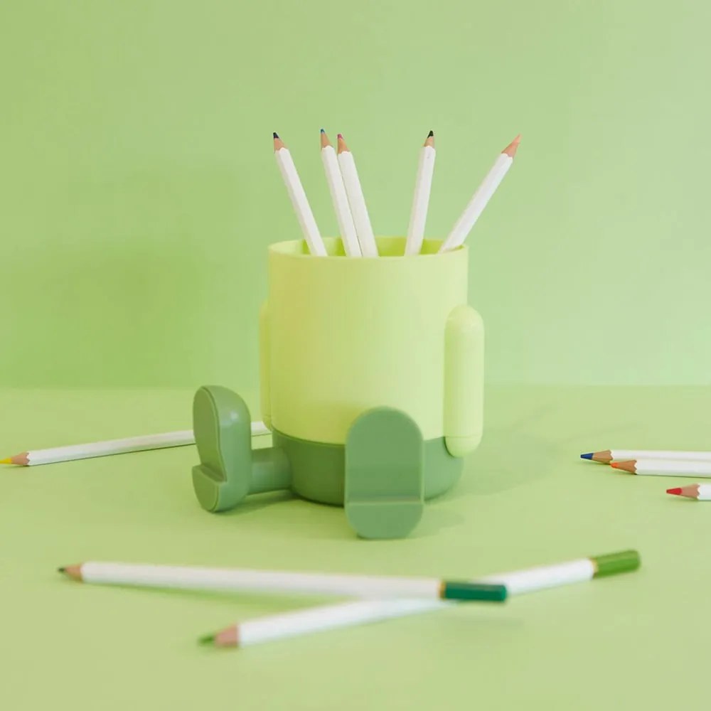 Plastikowy organizer na artykuły papiernicze Mr. Sitty – Balvi