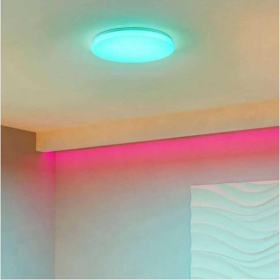 Eglo 902197-LED RGBW ściemnialna oprawa sufitowa FRANIA-Z LED/20W/230V śr. 43 cm