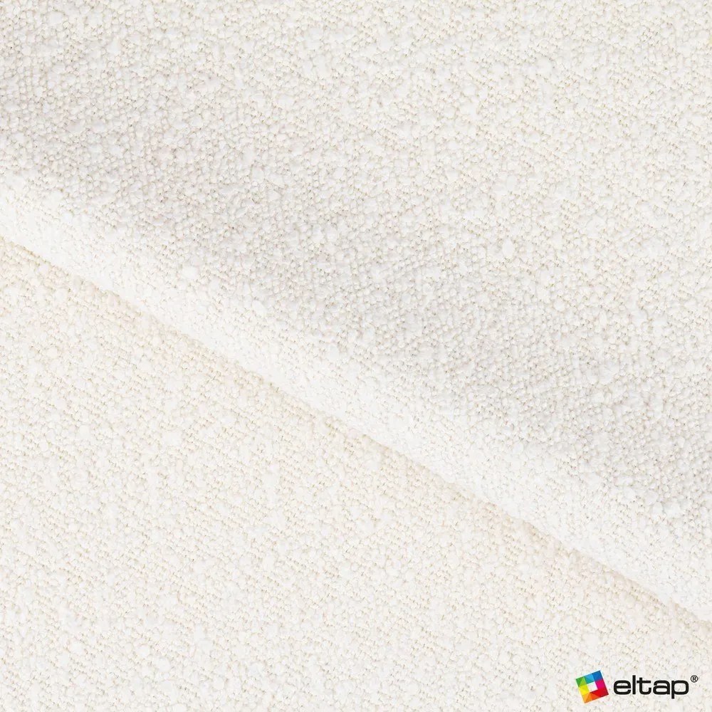 Białe tapicerowane łóżko dwuosobowe ze schowkiem ze stelażem 160x200 cm Dizzle – ELTAP