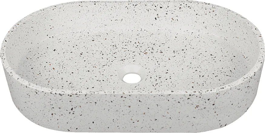 Umywalka nablatowa z betonu lastryko - Essebagno