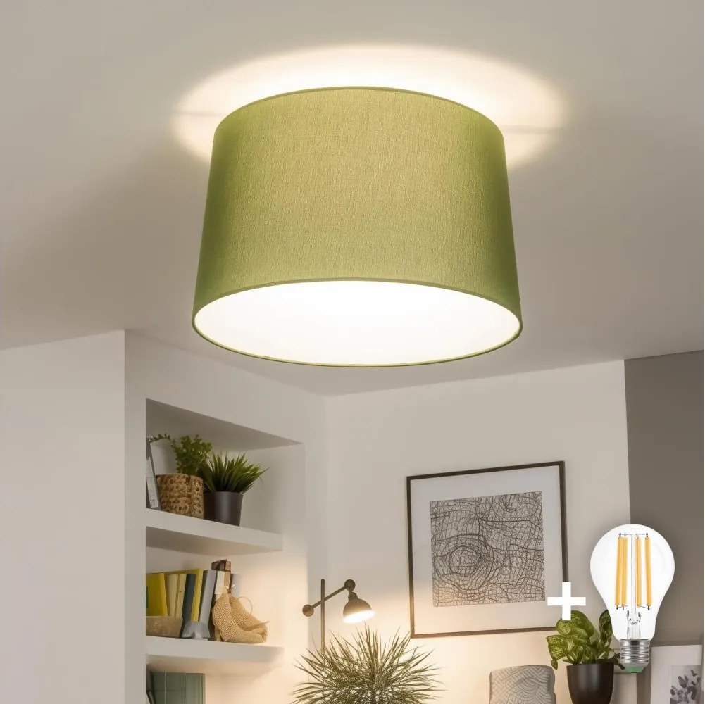 Brilagi - LED Przysufitowy żyrandol CERIA 1xE27/40W/230V śr. 45 cm zielony