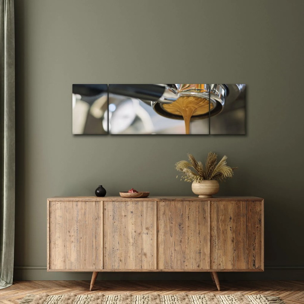 Obraz - espresso (170x50 cm)