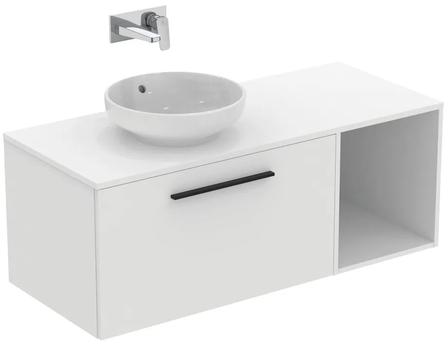 Biały blat łazienkowy 120x51 cm i.Life B – Ideal Standard