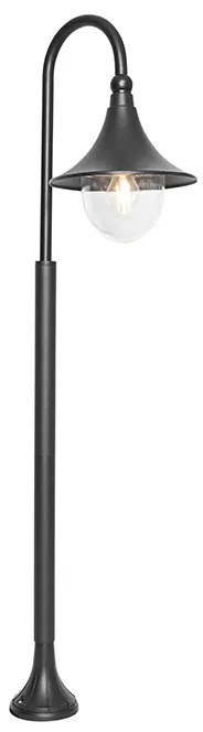 Zewnetrzna Klasyczna latarnia ogrodowa czarna 125 cm IP44 - Daphne klasyczny/Antyczny Oswietlenie zewnetrzne
