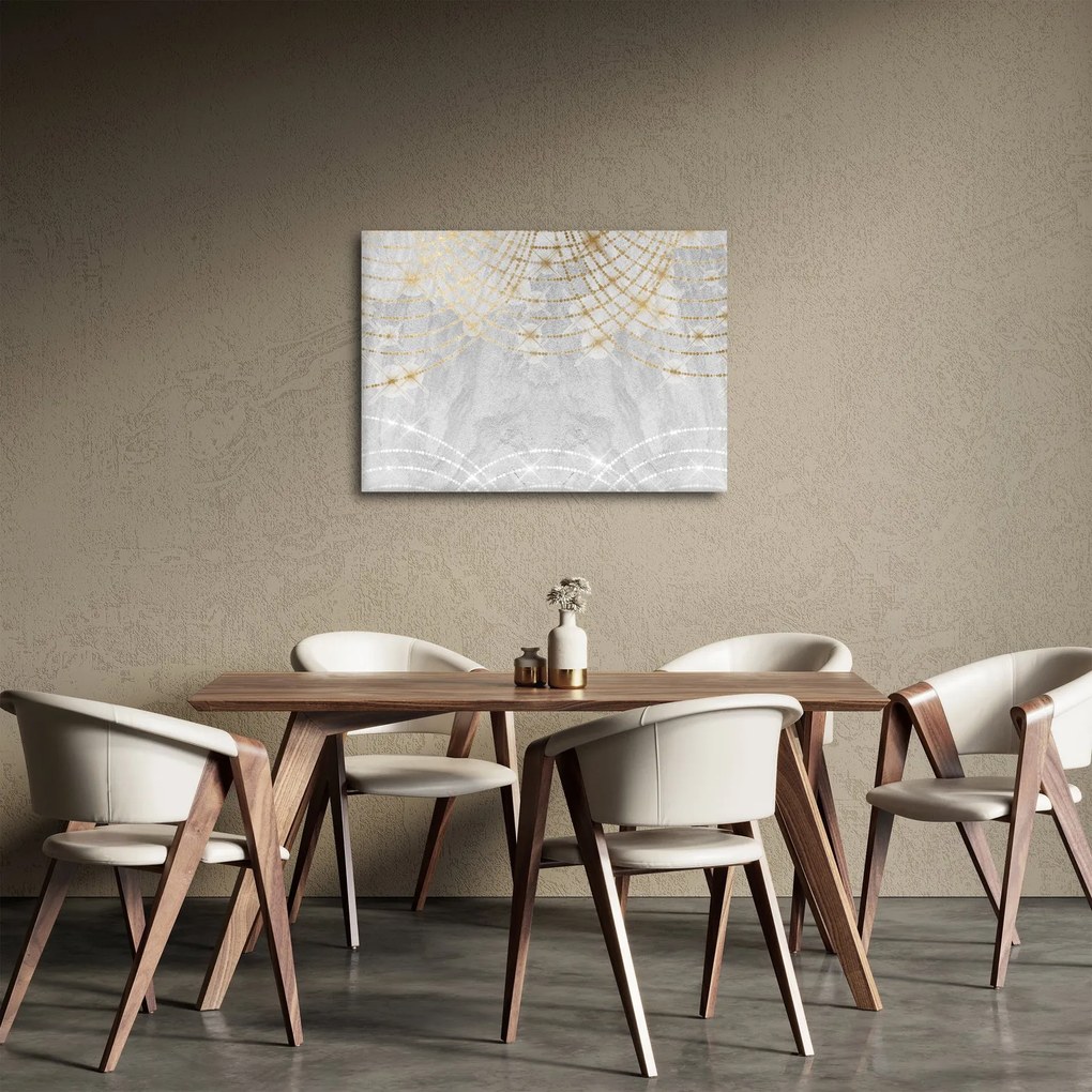 Obraz - Beton ze wzorem (70x50 cm)