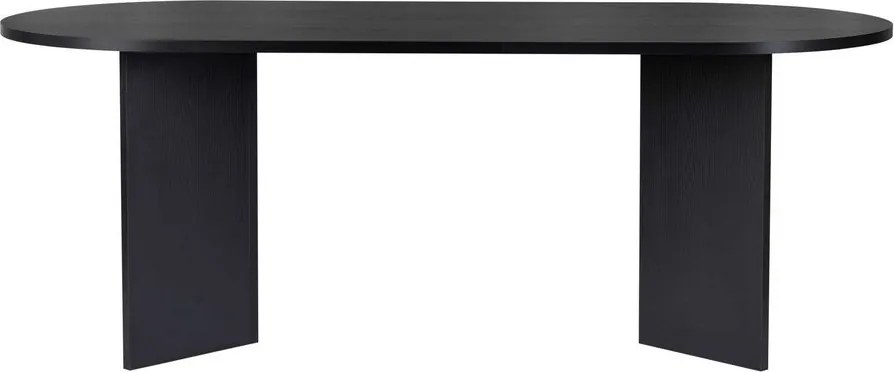 Stół z matowym wykończeniem 90x200 cm Sabella – Kalune Design