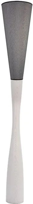 Biało-czarna nowoczesna lampa stojąca - 3X S231 C4-E81