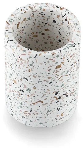 Kubek na szczoteczki TERRAZZO, Ø 8,2 cm