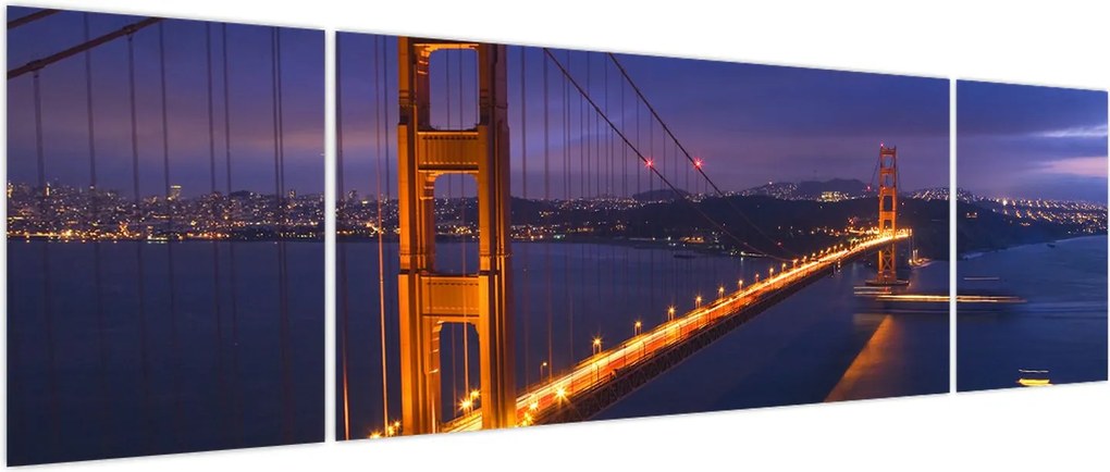Obraz - Most Golden Gate (170x50 cm)