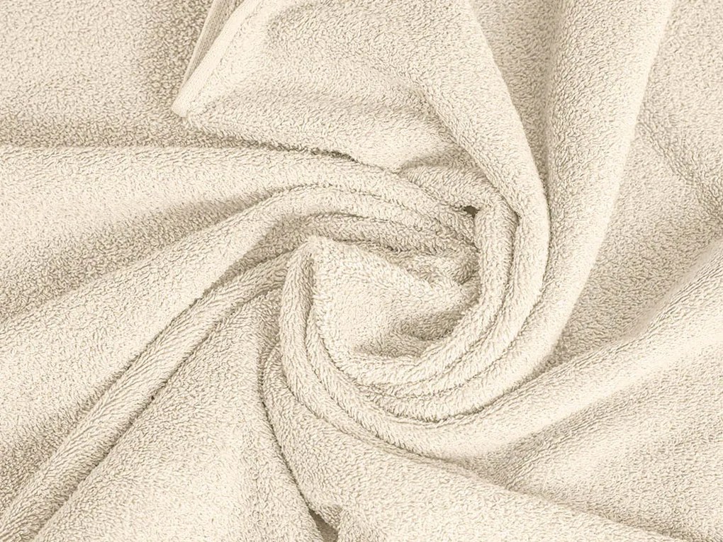 Ręcznik CLARYSSE ELEGANCE 70x140 cm kremowy, 100% bawełna