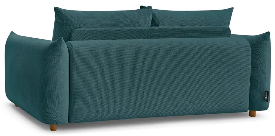 Niebieska rozkładana sofa 214 cm Ernest – Bobochic Paris