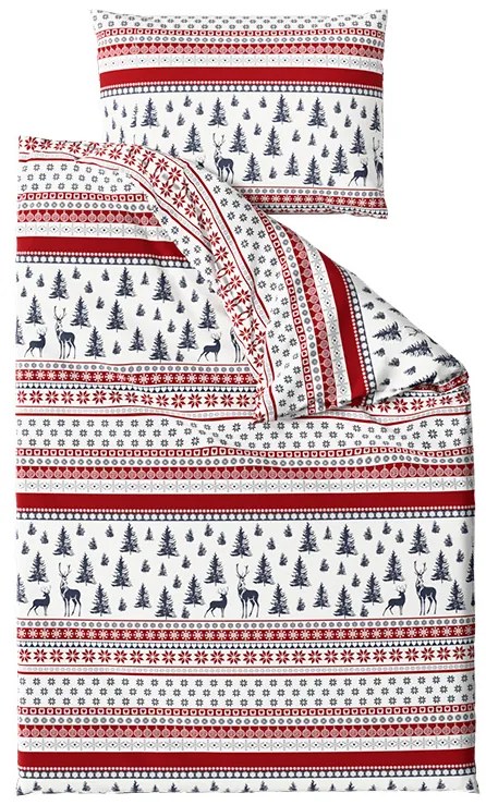 PrzytulneMieszkanie.pl PrzytulneMieszkanie.pl Pościel z mikrofibry TWINKLE CHRISTMAS kolorowa Rozmiar pościeli: 70 x 90 cm | 140 x 200 cm