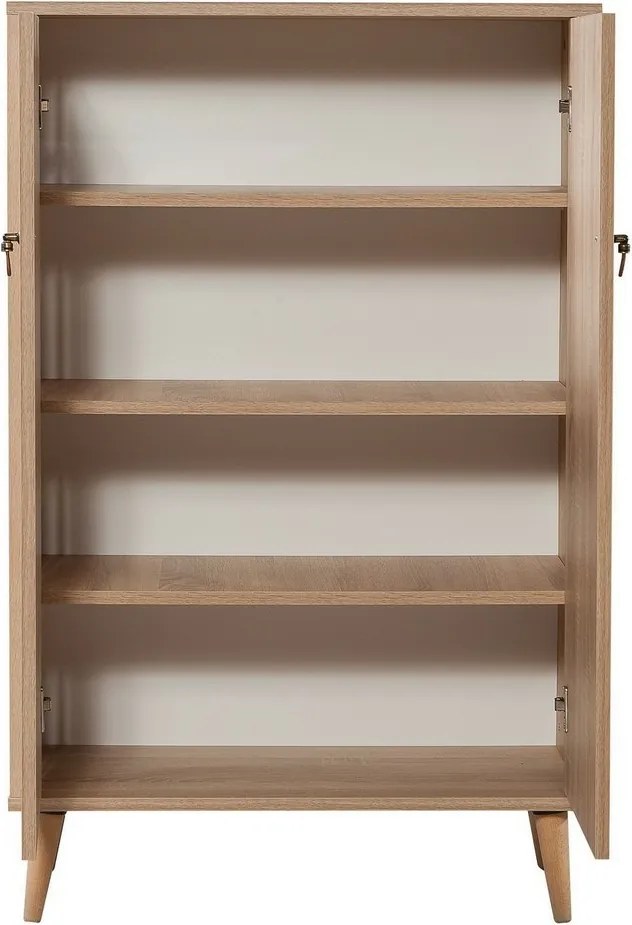 Szafka Mega Sonoma Oak Flowers I