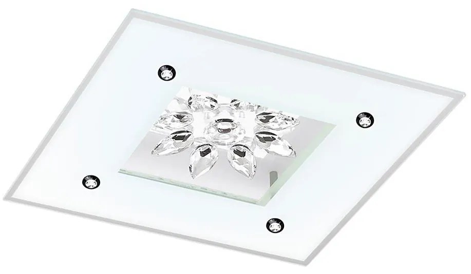 Eglo 96536- LED Ściemnialny kryształowy plafon BENALUA 1 1xLED/18W/230V