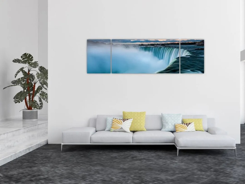 Obraz wodospadów (170x50 cm)