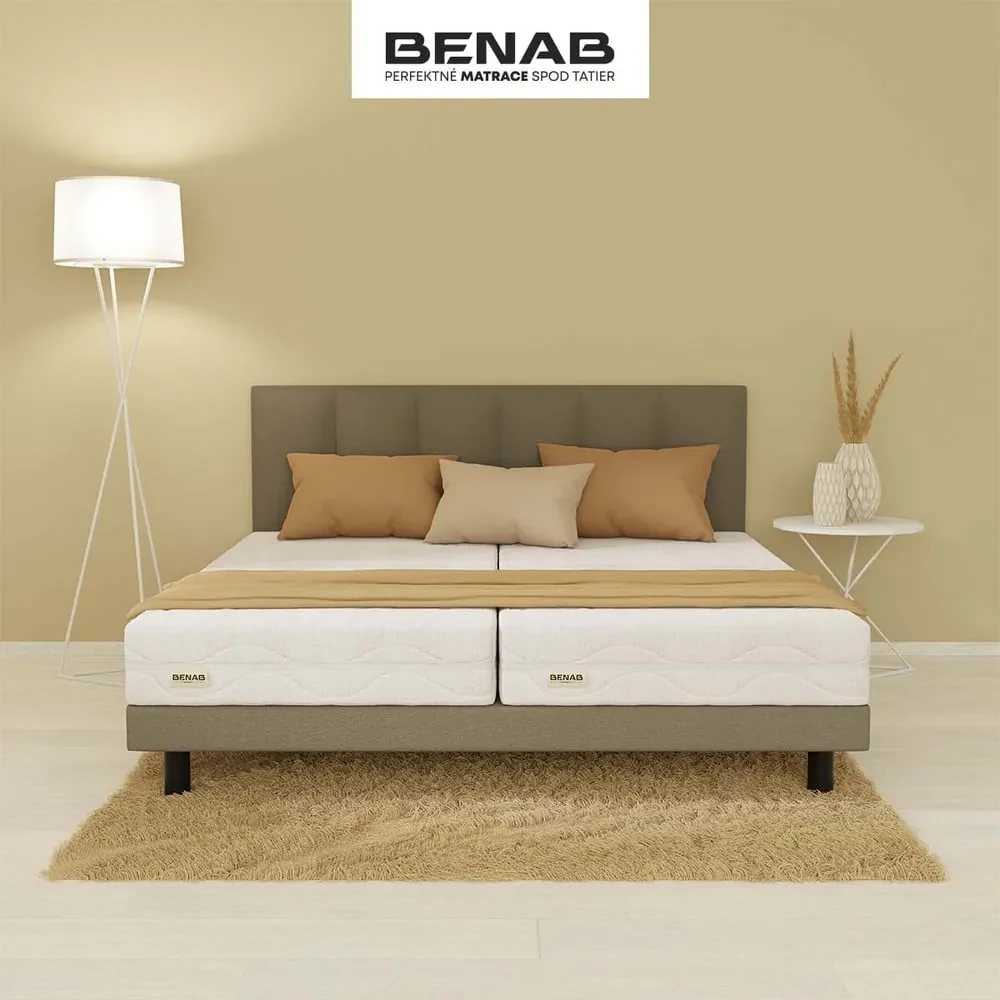 Średnio twardy piankowy materac 90x200 cm Simply Rest – BENAB