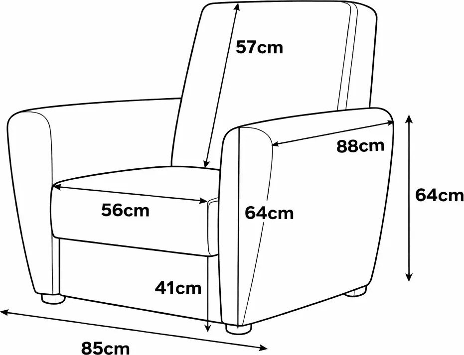 Oliwkowy fotel wypoczynkowy nowoczesny C5-R51